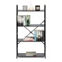 ModernHome Polica za knjige Loft 4 Black (CWJ6024112LG-B) - slika 5