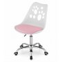 ModernHome Stolica Print White Pink - slika 2