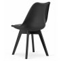 ModernHome Napoli set 4 stolice Double Black - slika 4