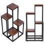ModernHome Polica za cveće Dark Walnut (PJJPS0011D) - slika 5