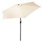 ModernHome Veliki ugaoni suncobran Beige - slika 3