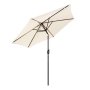 ModernHome Veliki ugaoni suncobran Beige - slika 4
