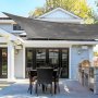ModernHome Solarno baštensko jedro za hlad 5x5m Gray - slika 3