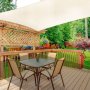 ModernHome Solarno baštensko jedro za hlad 3x3m Beige - slika 2