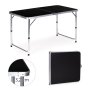 ModernHome Sklopivi sto za kampovanje - Black 120x60 cm - slika 1