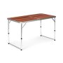ModernHome Sklopivi sto za kampovanje - Wood 120x60 cm - slika 2