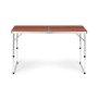 ModernHome Sklopivi sto za kampovanje - Wood 120x60 cm - slika 3
