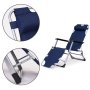ModernHome Ležaljka za plažu 2u1 Dark Blue - slika 5