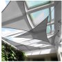 ModernHome Solarno trouglasto jedro 4x4x4m Gray - slika 2