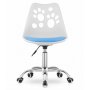 ModernHome Stolica Print White Blue - slika 3