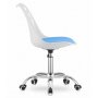 ModernHome Stolica Print White Blue - slika 4