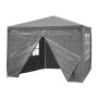 MultiGarden Baštenski šator, 3x3m, 4 strane, Gray - slika 2