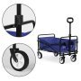 MultiGarden Sklopiva kolica za plažu 48x90cm Blue - slika 5