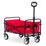 MultiGarden Sklopiva kolica za plažu 48x90cm Red - slika 2