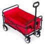 MultiGarden Sklopiva kolica za plažu 48x90cm Red - slika 3