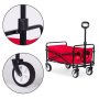 MultiGarden Sklopiva kolica za plažu 48x90cm Red - slika 4