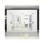 HANAH HOME Ormar Kale 3947 - slika 1