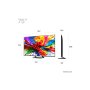LG 75QNED93A6A AI QNED93 4K Smart TV 2025 - slika 3