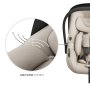 KINDERKRAFT Auto sedište I-LITE sa bazom ENDURA SAFE FX BEIGE - slika 3