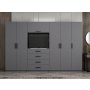 HANAH HOME Ormar Kale 7829 - slika 1