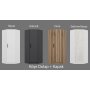HANAH HOME Ormar Kale 1 Antique White 210 - slika 1