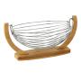 FIVE FIVE KORPA ZA VOCE, 36x21x18.5 CM, BAMBUS/METAL - slika 1