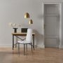 ModernHome Trepezarijske stolice set 4 kom Tami eko koža white - slika 3