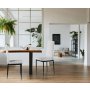 ModernHome Trepezarijske stolice set 4 kom Tami eko koža white - slika 4