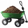 Garden Line Baštenska transportna kolica 300kg, 75l, Green - slika 4