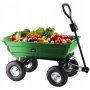 Garden Line Baštenska transportna kolica 300kg, 75l, Green - slika 5