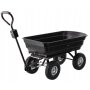 Garden Line Baštenska transportna kolica 300kg, 75l, Black - slika 2