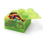 LEGO LEGO kutija za odlaganje sa poklopcem (4): Svetlucavo svetlo zelena - slika 3