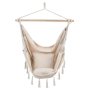 CHOMIK Hammock ljuljaška - Brazilska viseća stolica Boho bež HAM3316 - slika 1