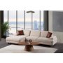 Atelier del Sofa Ugaona sofa-krevet Nice L Corner Left Cream (560ARE4166) - slika 1