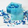 LEGO LEGO kutija za odlaganje sa poklopcem (4): Svetlucavo svetlo plava - slika 3