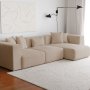 Atelier del Sofa Ugaona sofa Yolo Beige (383EVN1259) - slika 1