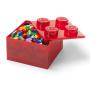 LEGO LEGO kutija za odlaganje sa poklopcem (4): Svetlucavo crvena - slika 3