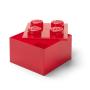 LEGO LEGO kutija za odlaganje sa poklopcem (4): Svetlucavo crvena - slika 1