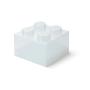 LEGO LEGO kutija za odlaganje sa poklopcem (4): Svetlucavo prozirna - slika 2