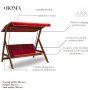 HANAH HOME Roma 2003 Red - slika 3