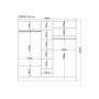 HANAH HOME Ormar Rb 168 01 005 - slika 5