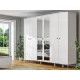 HANAH HOME Drveni beli ormar FRN 20020 - slika 1