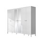 HANAH HOME Drveni beli ormar FRN 20020 - slika 5