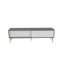 HANAH HOME TV polica Riso Anthracite White - slika 4