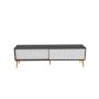HANAH HOME TV polica Riso Black White - slika 4