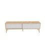 HANAH HOME TV polica Riso Sapphire Oak White - slika 4