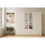 HANAH HOME Mat beli ormar Rb 122 01 (167RAB1196) - slika 2