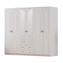 HANAH HOME Mat bele boje ormar Rb 107 (167RAB1190) - slika 5