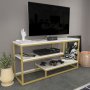 HANAH HOME TV polica Lorin Ephesus Gold - slika 2