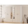 HANAH HOME Mat beli ormar Rb 178 (167RAB1203) - slika 2
